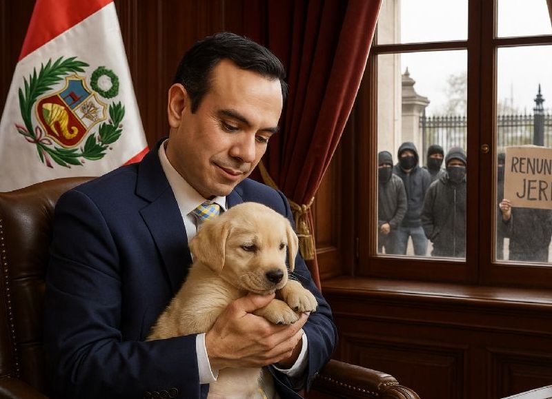 "Se dedica a grabar tiktoks y adoptar perritos mientras nos matan": la dura crítica de los transportistas contra Jerí