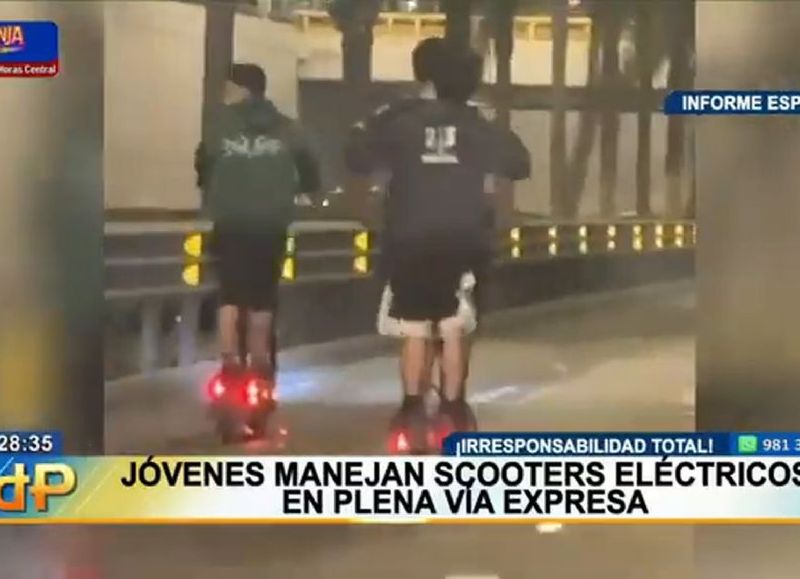 Imprudencia y falta de control: scooters eléctricos desatan preocupación en Lima