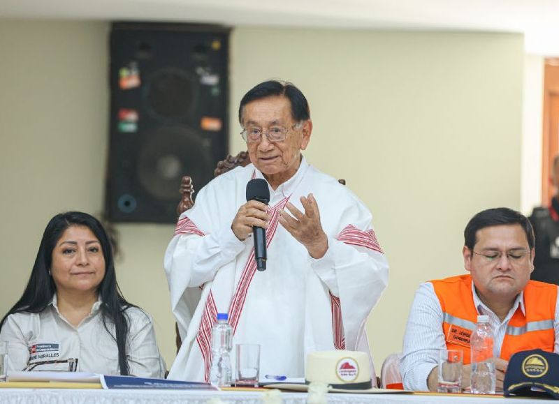 José María Balcázar lidera acciones en Chiclayo ante lluvias que dejaron más de 3.500 afectados