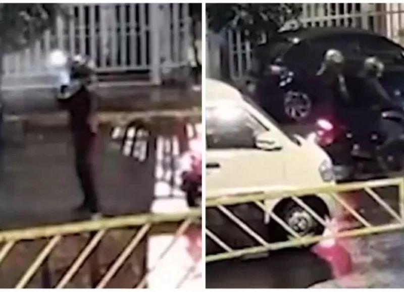 Sicario de “Los Orientales” graba ataque con quince disparos contra vivienda en Miraflores